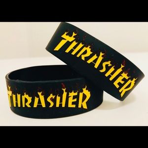THRASHER WRISTBANDS - Set of (2) Limited Edition